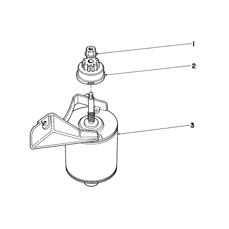 Starter Motor Model No 21711
