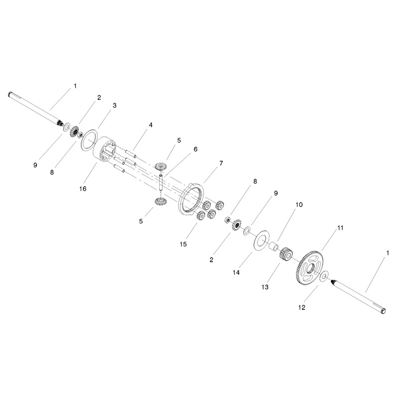 Differential Gear Assembly