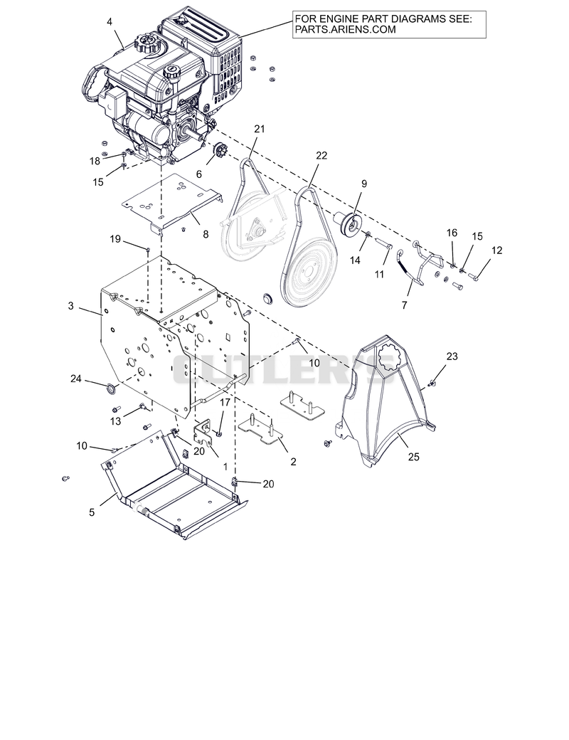 Frame and Engine – Compact 24 CE