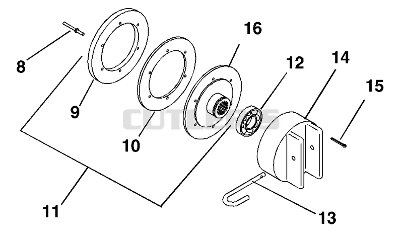 Number Eleven - Forward / Reverse Clutch Assembly