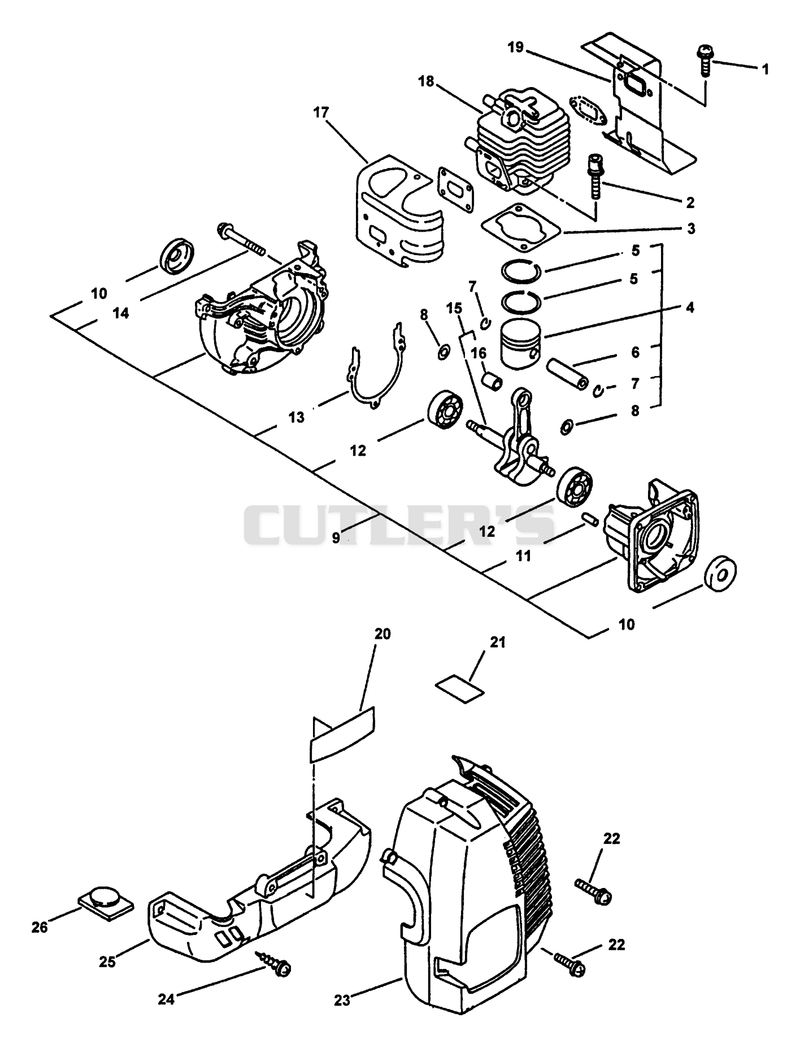 Crankcase, Engine, Engine Cover