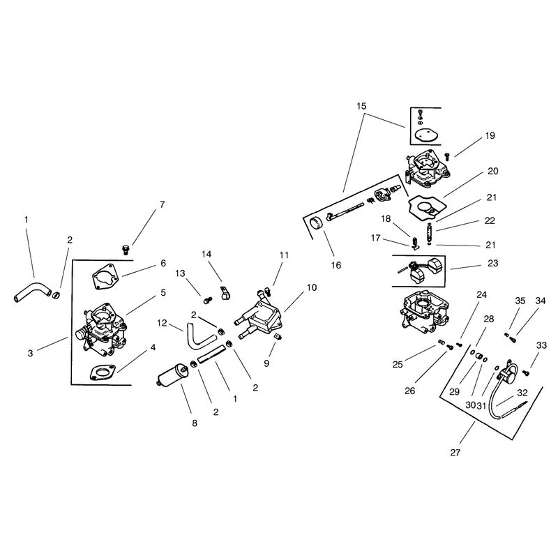 Group 8 Fuel System Model 73542 and 73570