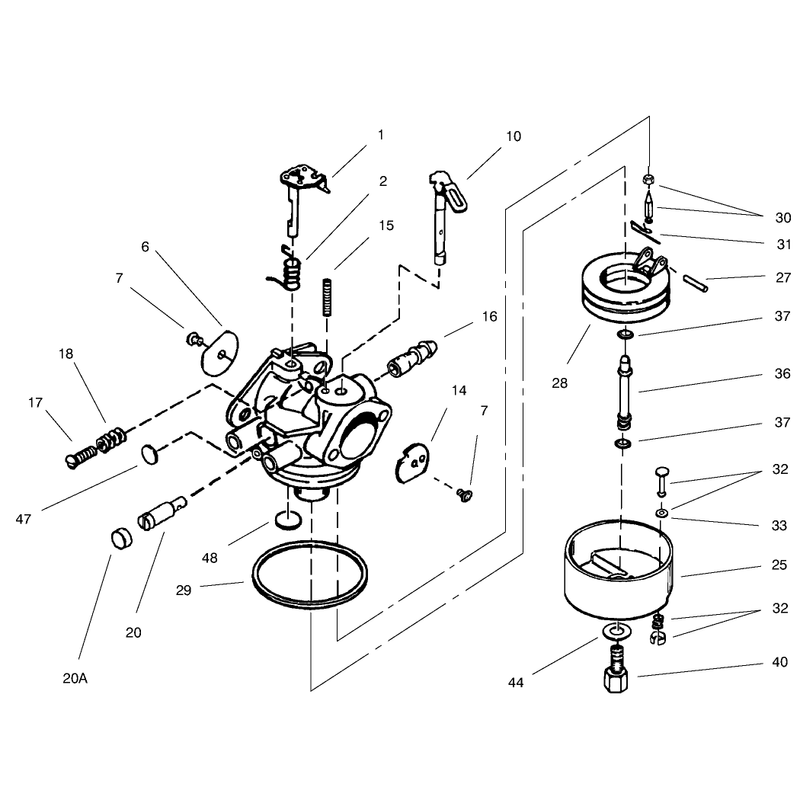 Carburetor No. 640052