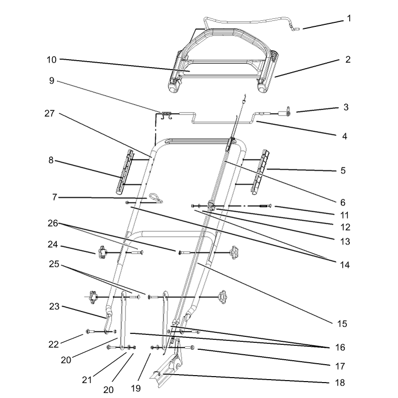 Handle and Control Assembly