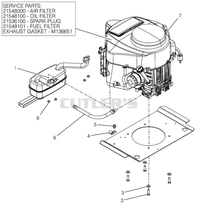 Engine - Kawasaki FR651V