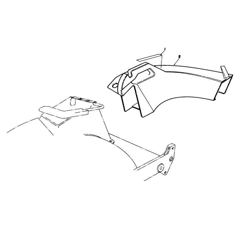 Side Discharge Chute Model No 59168 Optional