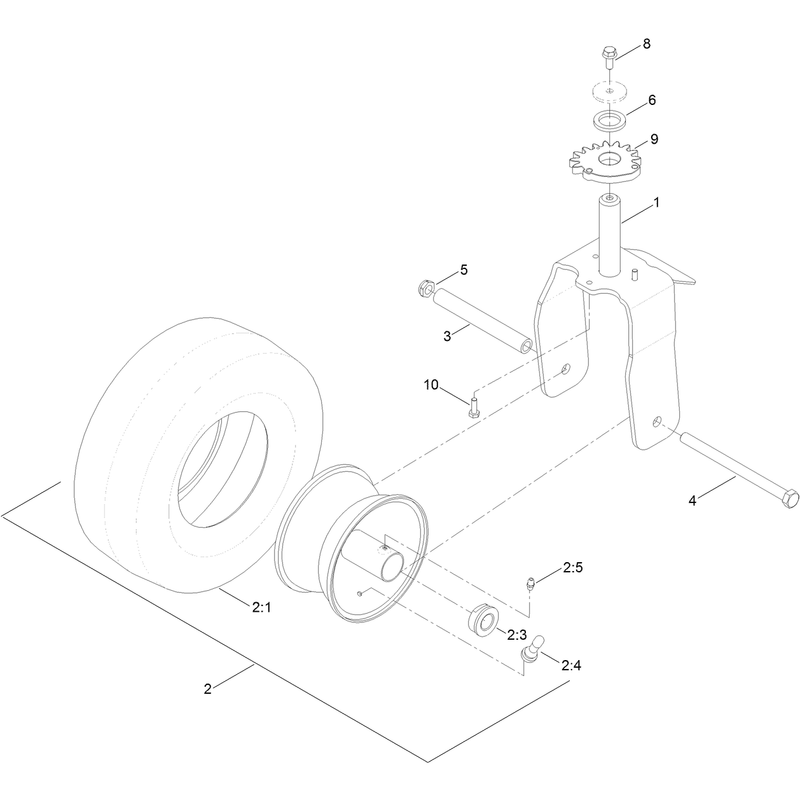 Caster Wheel Assembly