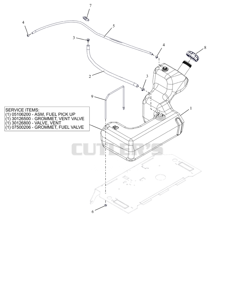 Fuel System - Kawasaki