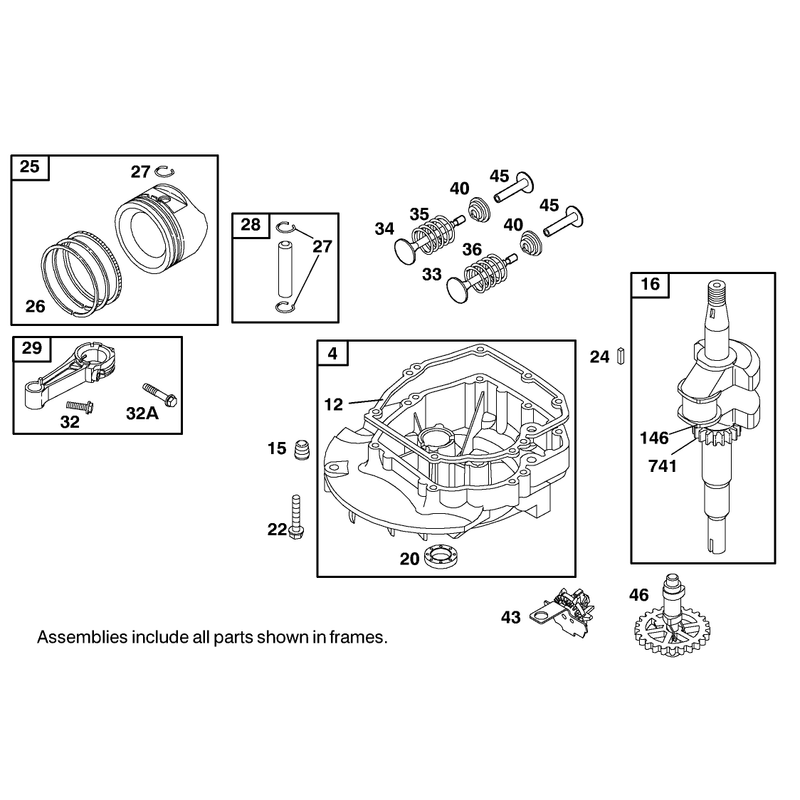 Engine Briggs and Stratton Model 12j805-2370-B1