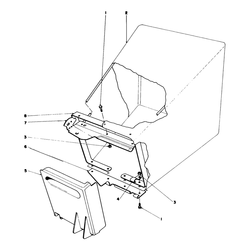 Grass Bag Assembly