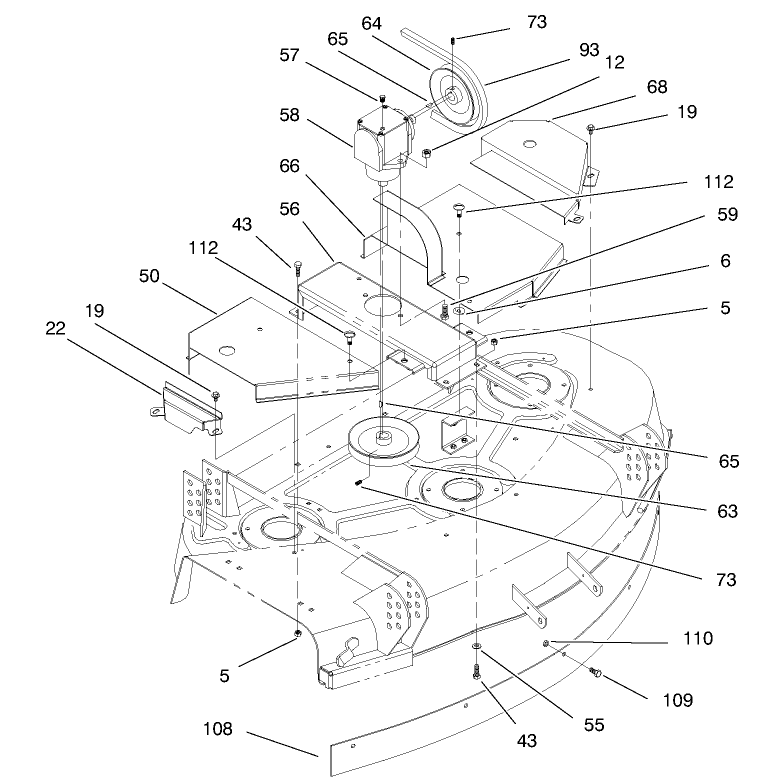 Gearbox and Cover Assembly