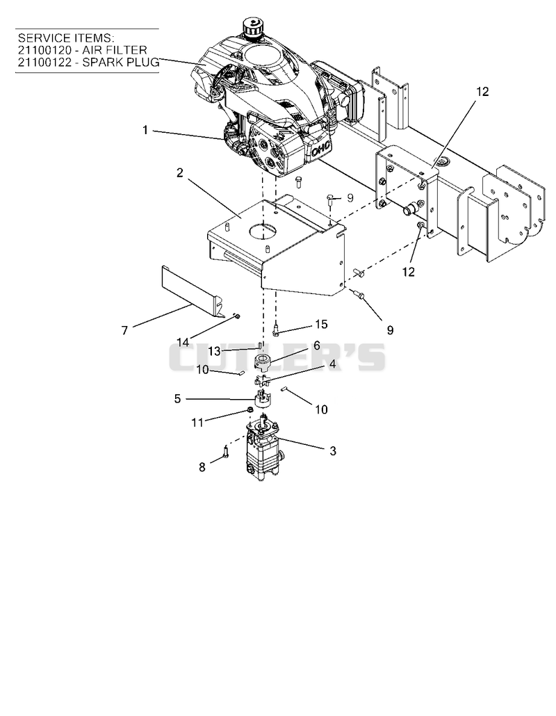 Engine - Subaru EA190