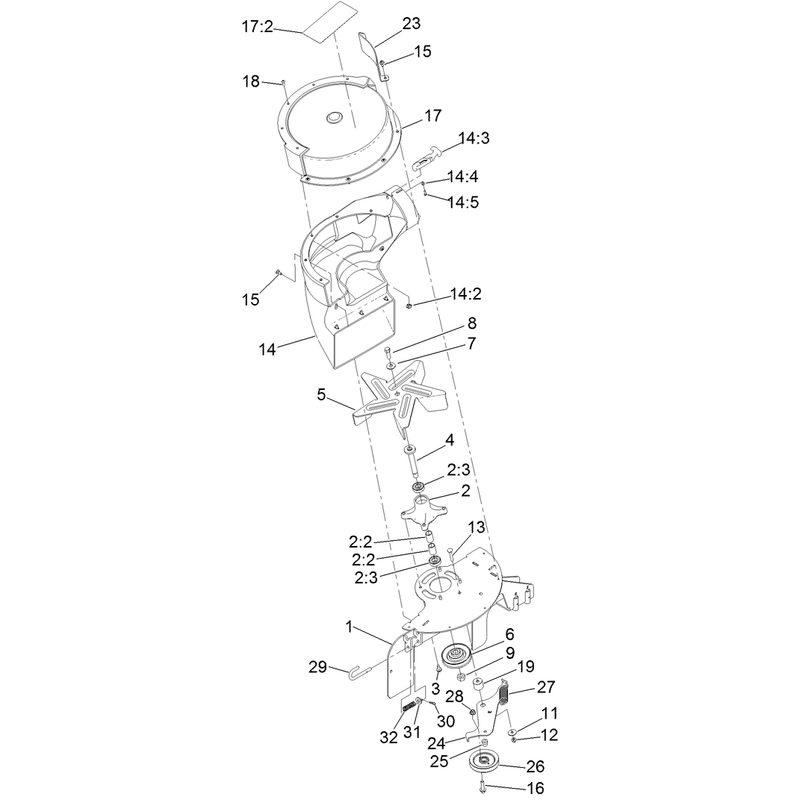 Blower Assembly No. 135-4482
