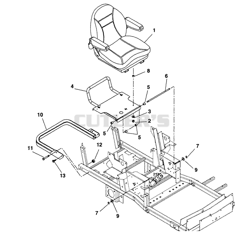 Seat, Frame And Bumper