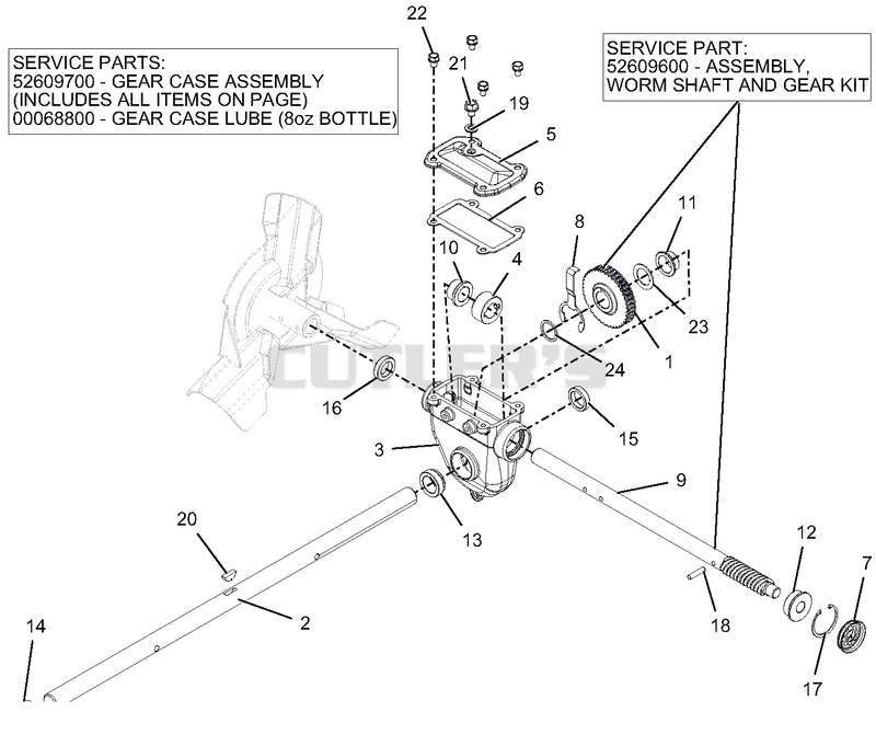 Gear Case - 28"