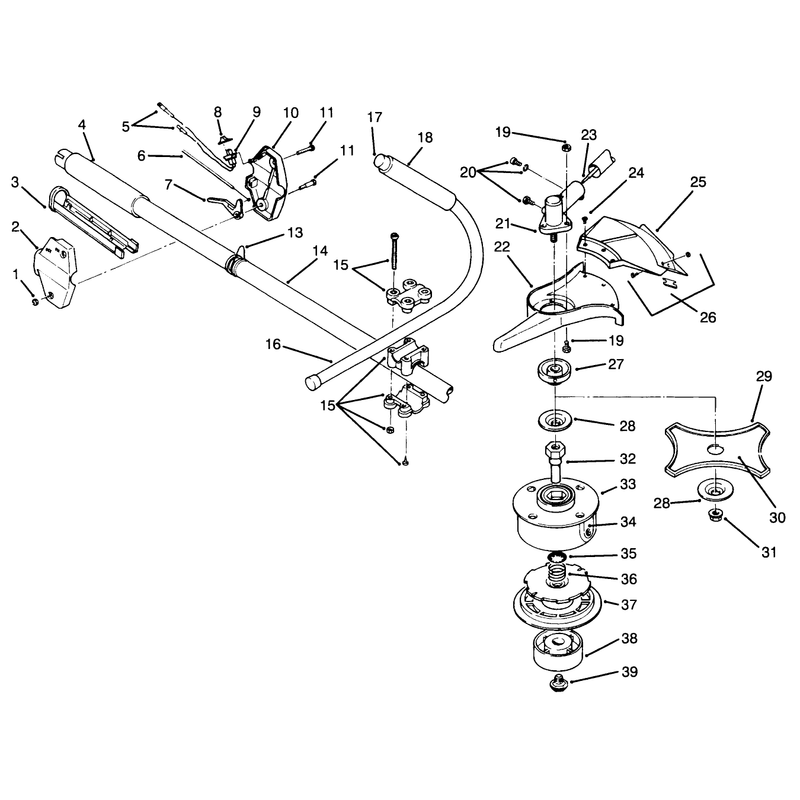 Handle Assembly Model No. 51653