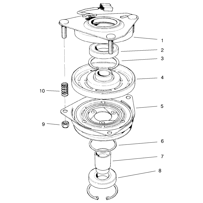 Clutch Asm No 54-3200