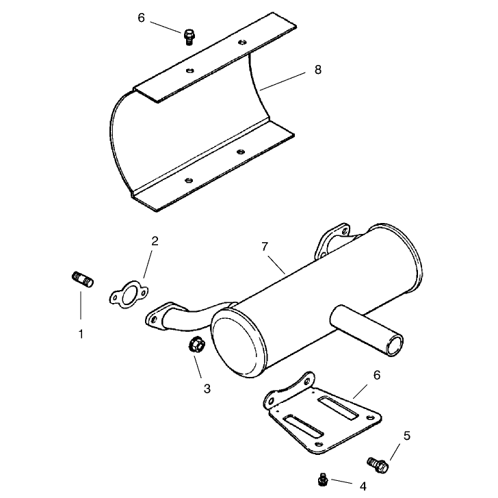 Group 11 Exhaust ch25s-68606 Kohler