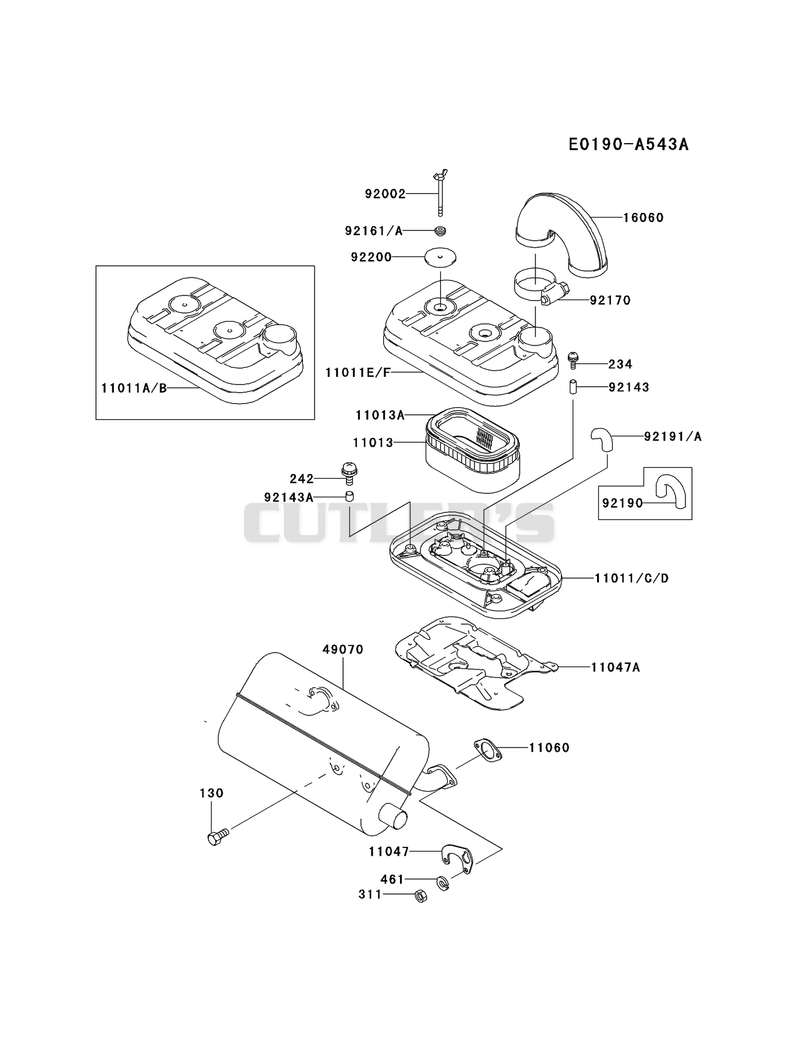 AIR-FILTER/MUFFLER