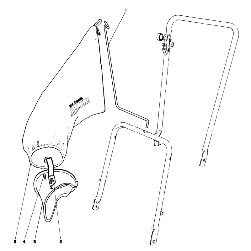 Grass Bagging Kit Optional No 16599
