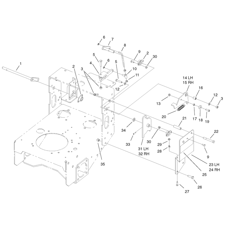 Lower Controls Assembly