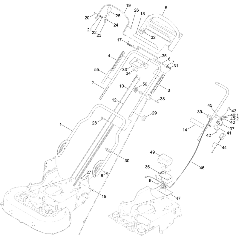 Handle and Electrical Assembly
