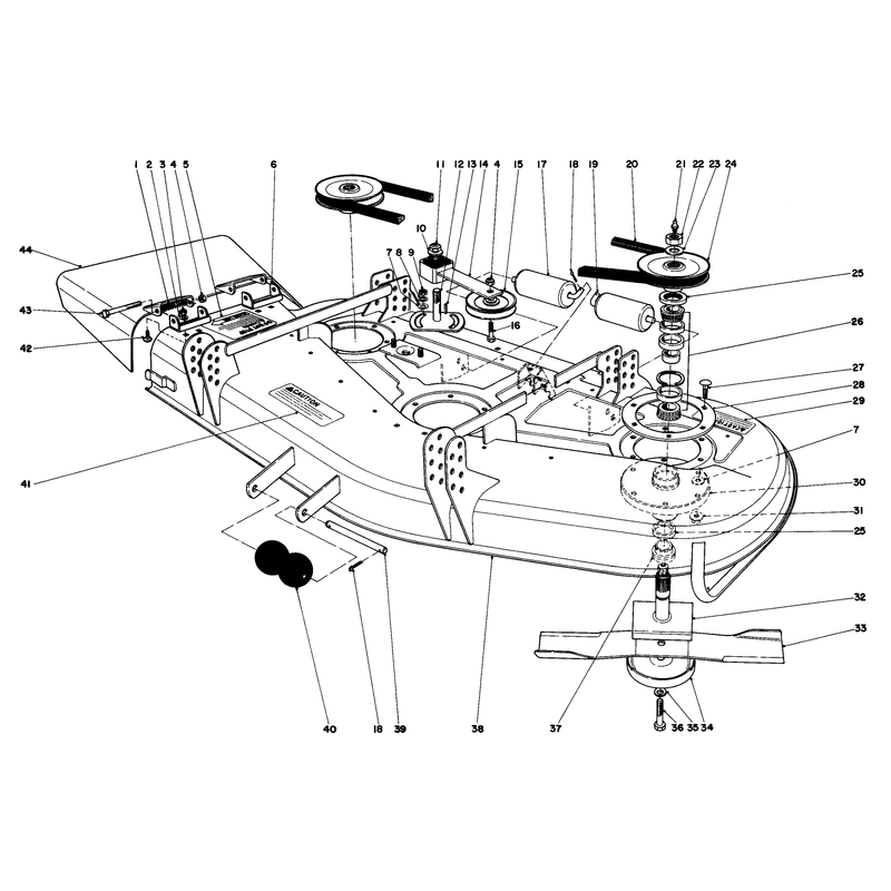 Cutting Unit Model No 30555