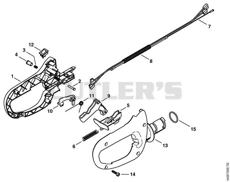 Control handle HS 81
