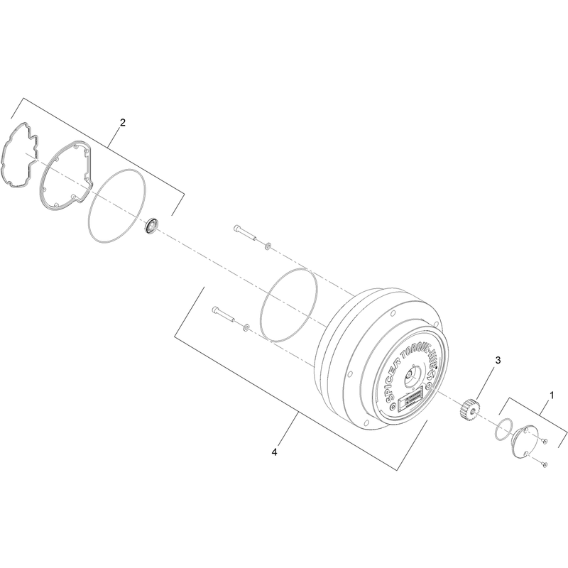 Drivetrain Assembly Planetary Gearbox Assembly