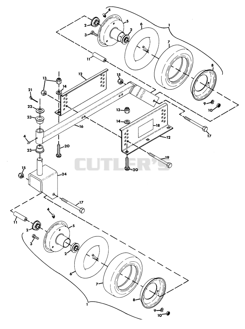 GAUGE WHEELS AND HEIGHT ADJUSTMENT
