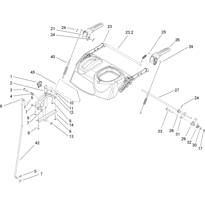 Handle and Control Assembly