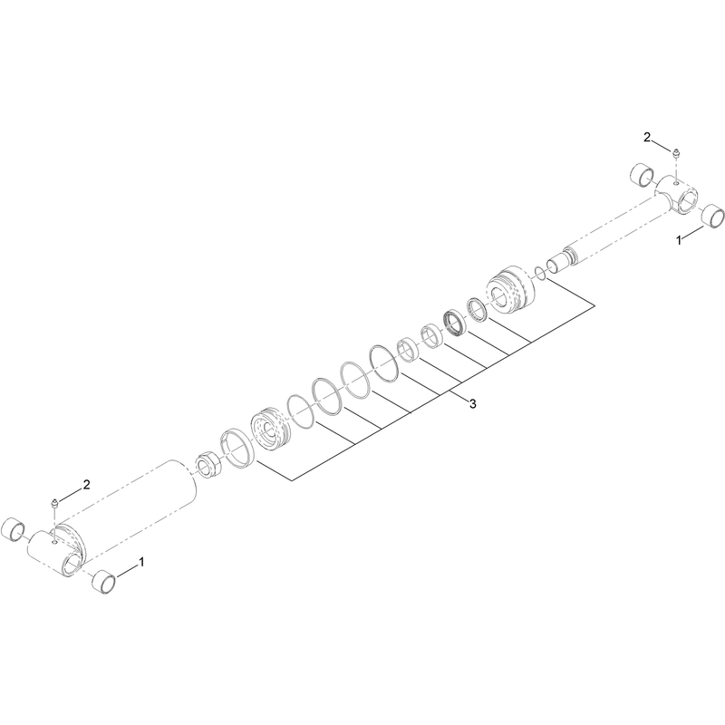 Hydraulic Cylinder Assembly No. AU103336