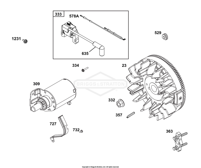 Flywheel, Ignition, and Starter Group