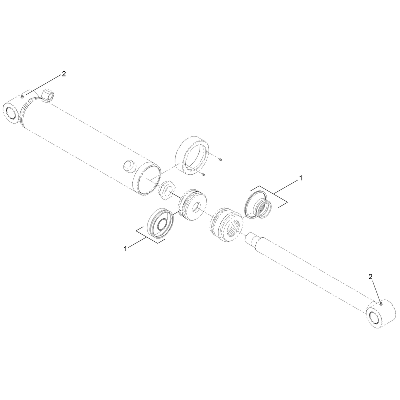 Hydraulic Cylinder Assembly No. 130-7465
