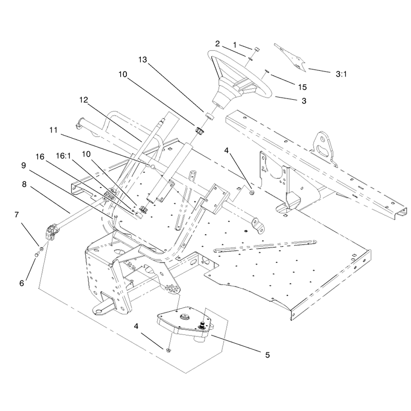 Upper Steering Assembly