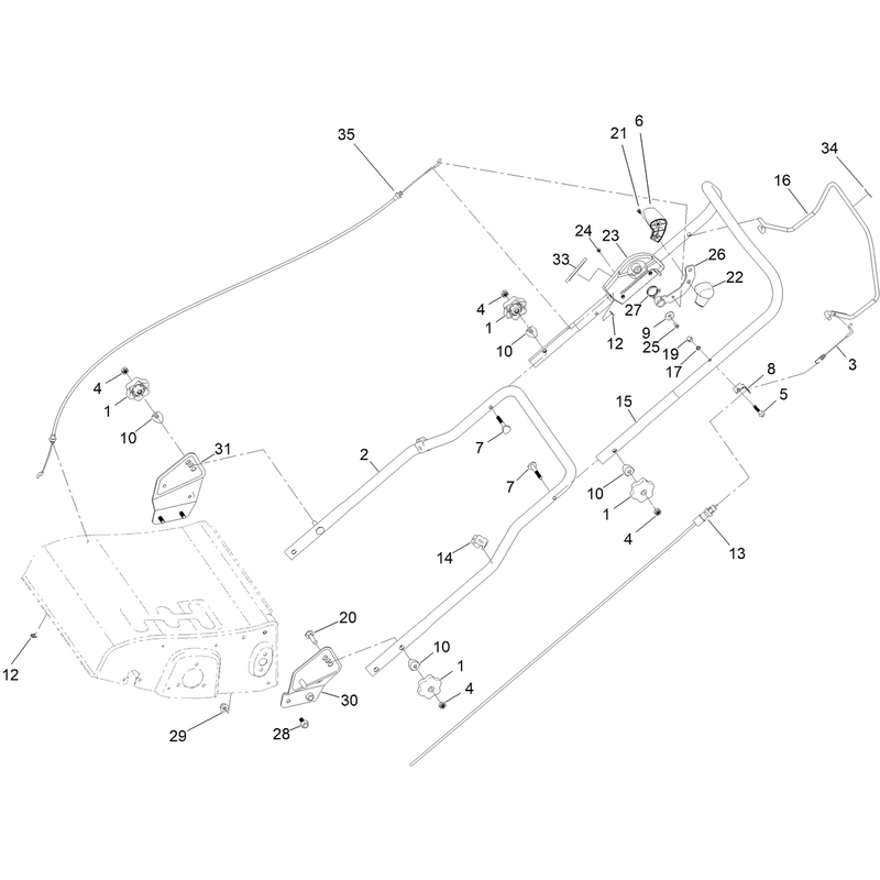 Handle and Control Assembly