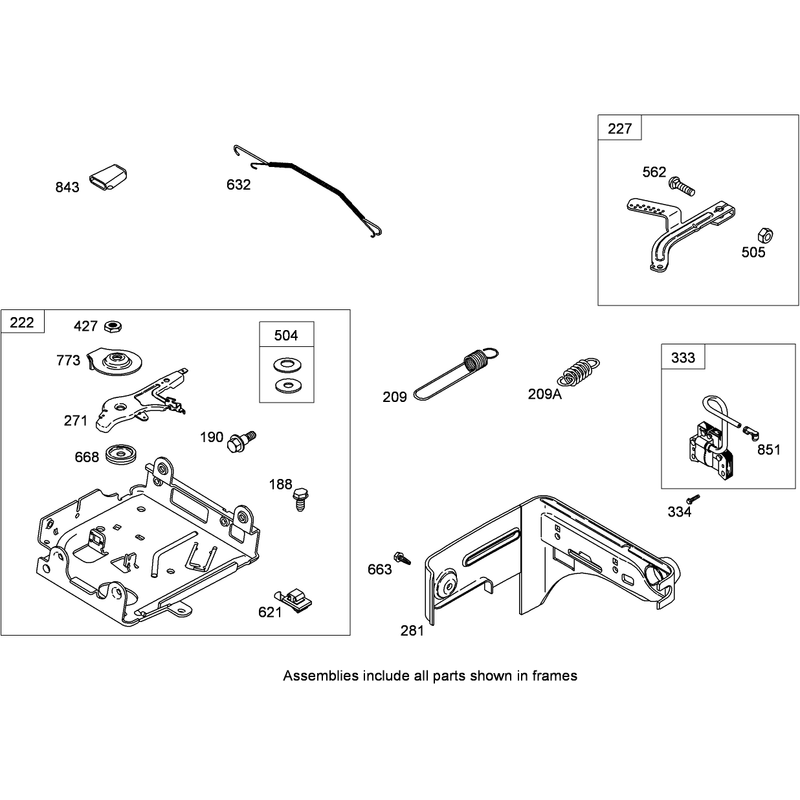 Governor Assembly Briggs and Stratton 126302-0321-B8