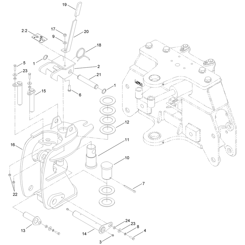 Pivot Frame Assembly