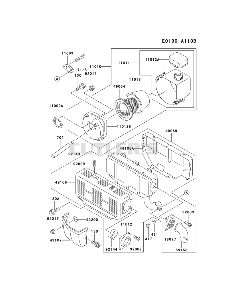 AIR-FILTER/MUFFLER