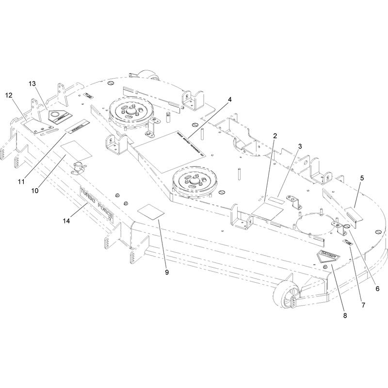 Deck Decal Assembly No 107-7677