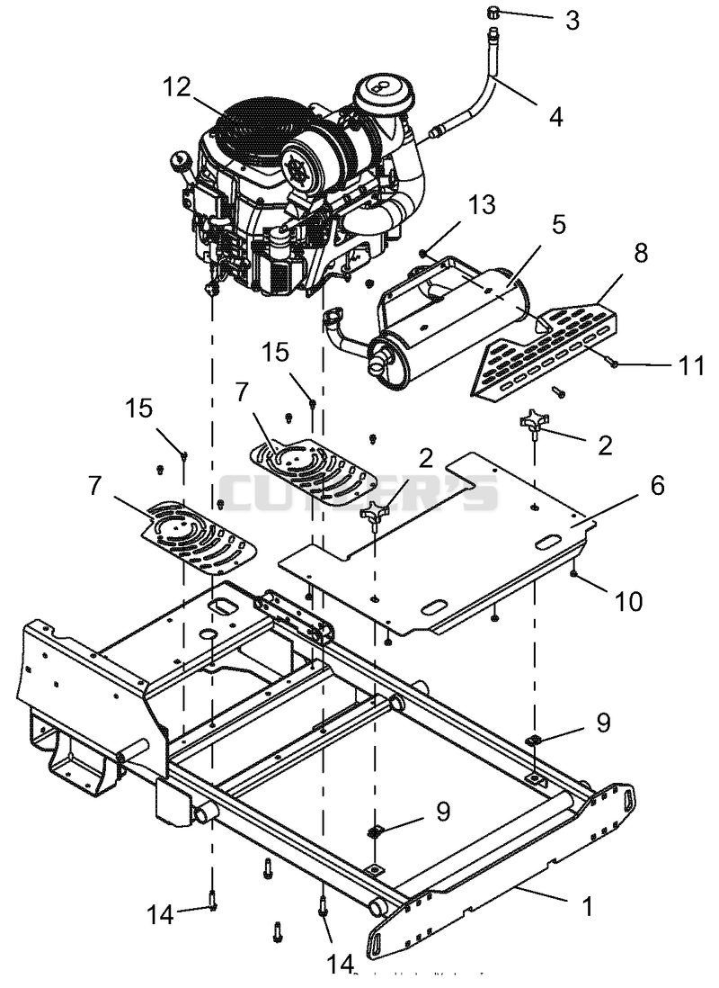 Engine And Frame