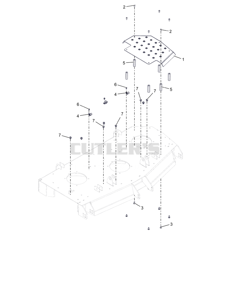 Deck Step Platform - 52" - SD