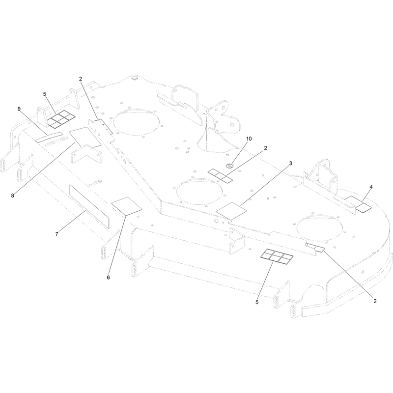 Deck Decal Assembly No. 131-7683