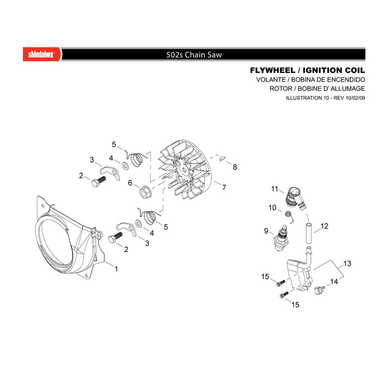 FLYWHEEL / IGNITION COIL