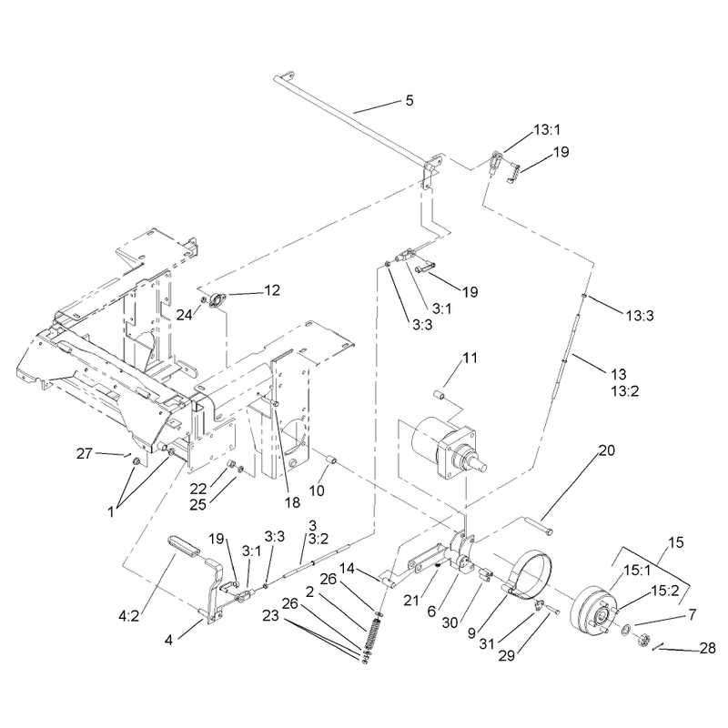 Brake and Wheel Hub Assembly