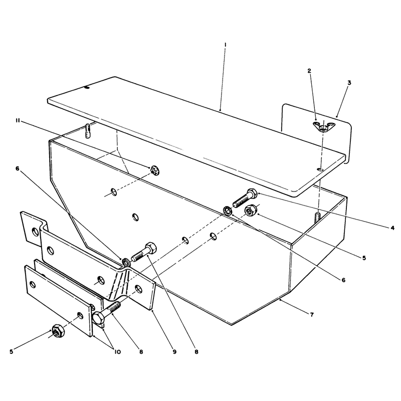 Weight Box Kit No. 62-6590 (optional)