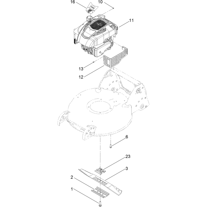 Mower Blade Assembly