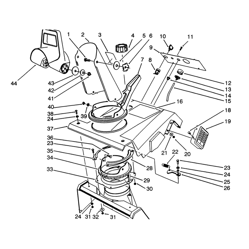 Upper Shroud Assembly