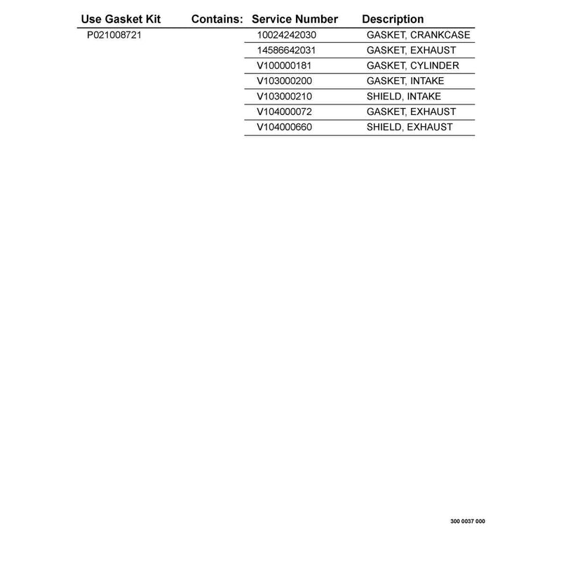 Gasket Kit