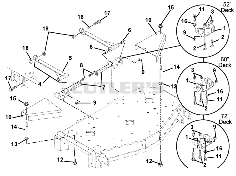 Mounting Arms And Belt Guards